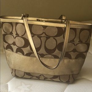Classic Coach Tote